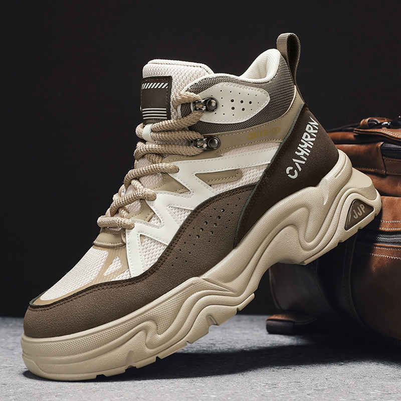 Street Fashion Walking - Botas de moda para homens ao