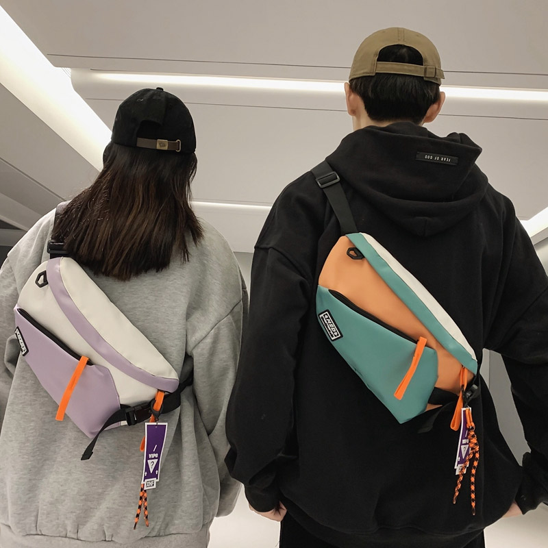 Street Fashion Baggy - Bolsa de Peito Feminina, Pochete Streetwear,