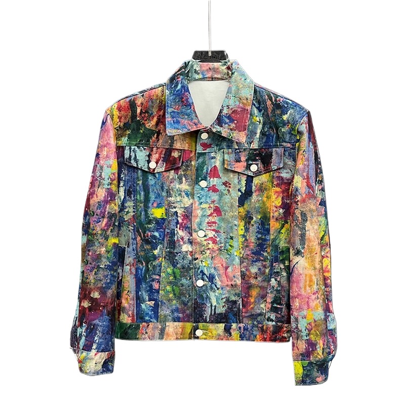 Street Fashion Jacket Men - Jaqueta Jeans Masculina de Moda Urbana
