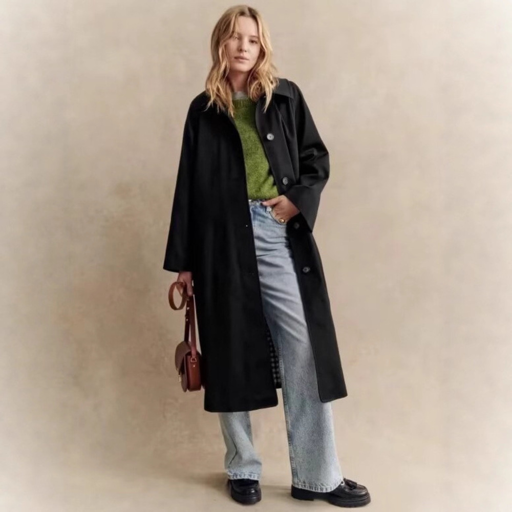 Casaco Feminino Longo de Moda, - Street Fashion England avaliação e preço