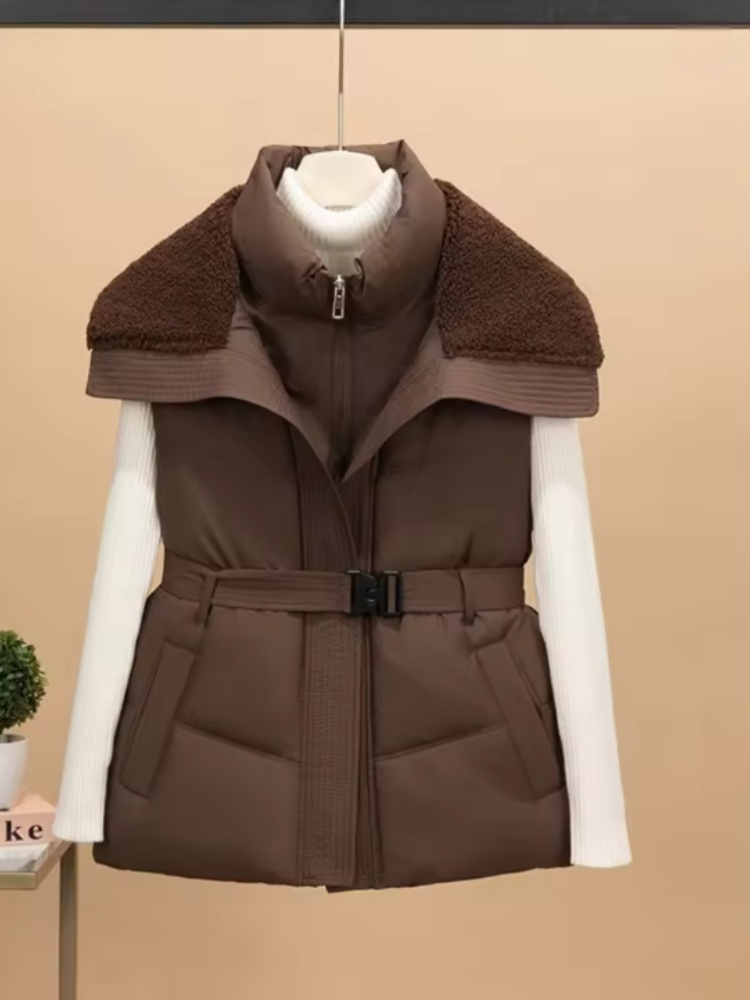 Novo Colete Feminino Acolchoad - Puffer Vest Padded avaliação e preço