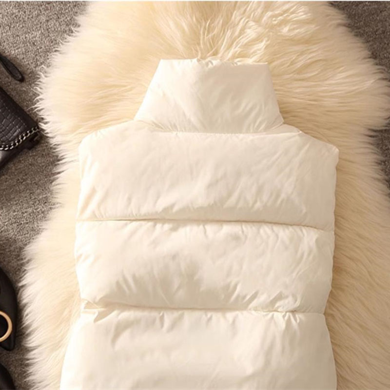 Feminino acolchoado puffer sem - Puffer Vest Padded avaliação e preço