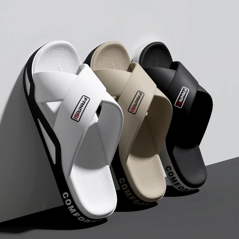 Sandálias ZUOFU Masculinas com - Street Fashion Walking avaliação e preço