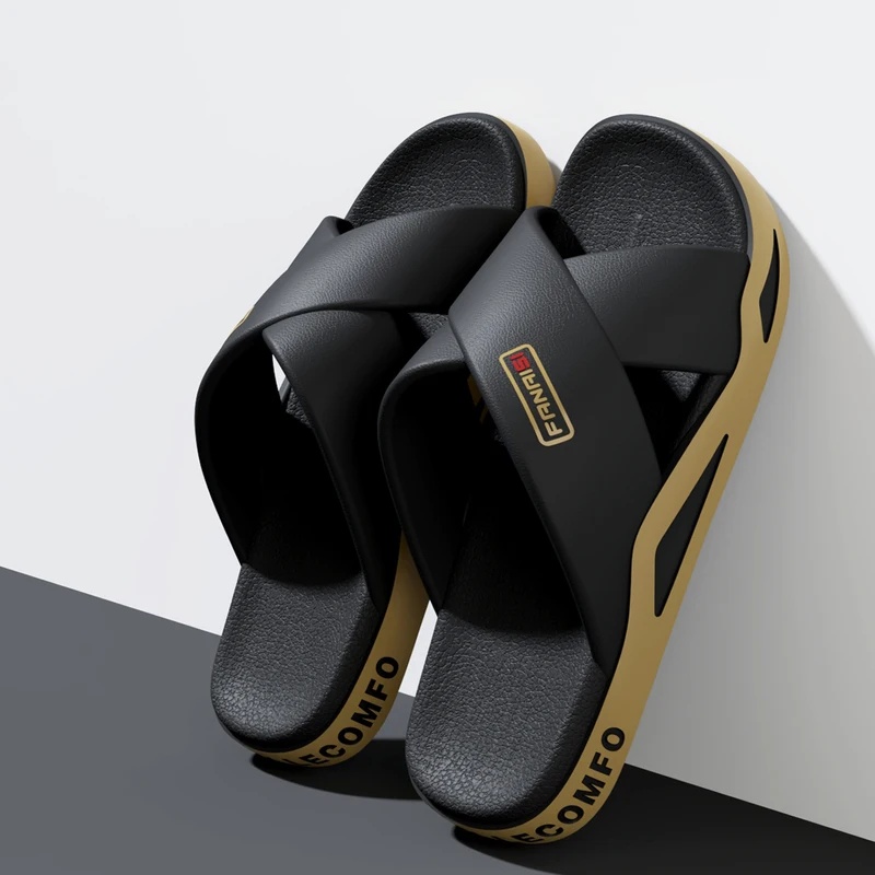 Sandálias ZUOFU Masculinas com - Street Fashion Walking avaliação e preço