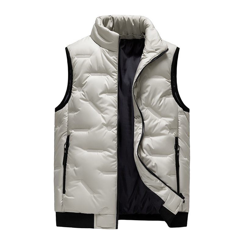 Colete Masculino de Inverno Qu - Puffer Vest Padded avaliação e preço