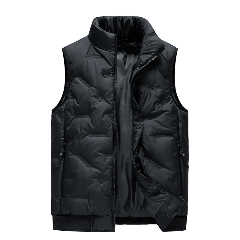 Colete Masculino de Inverno Qu - Puffer Vest Padded avaliação e preço