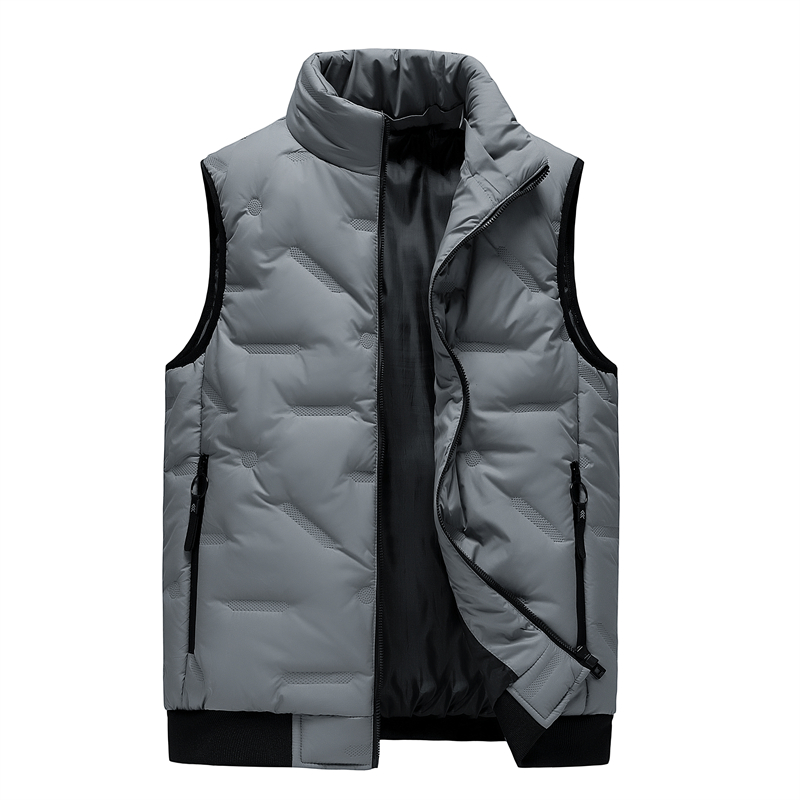 Colete Masculino de Inverno Qu - Puffer Vest Padded avaliação e preço