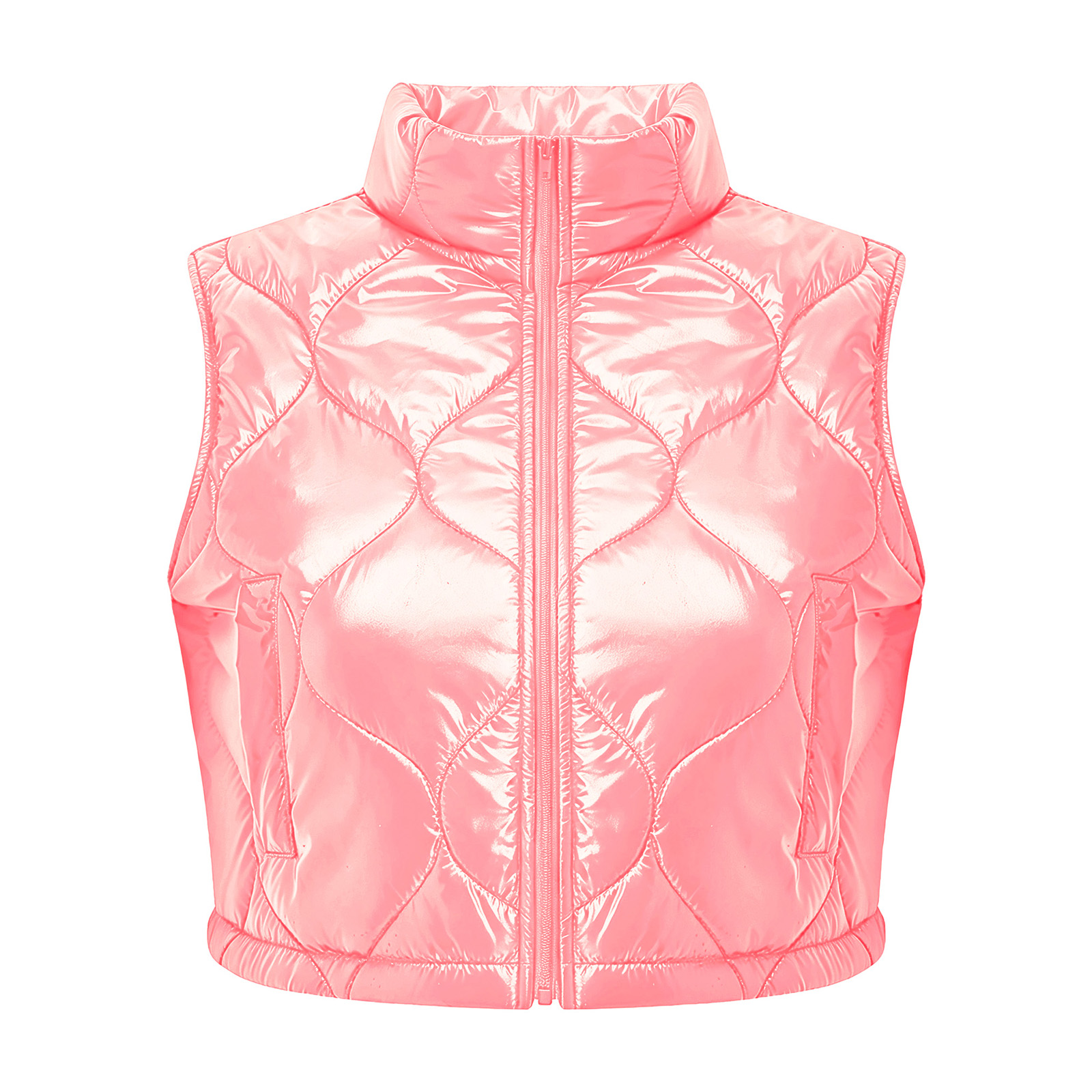 Colete Feminino Acolchoado Que - Puffer Vest Padded avaliação e preço