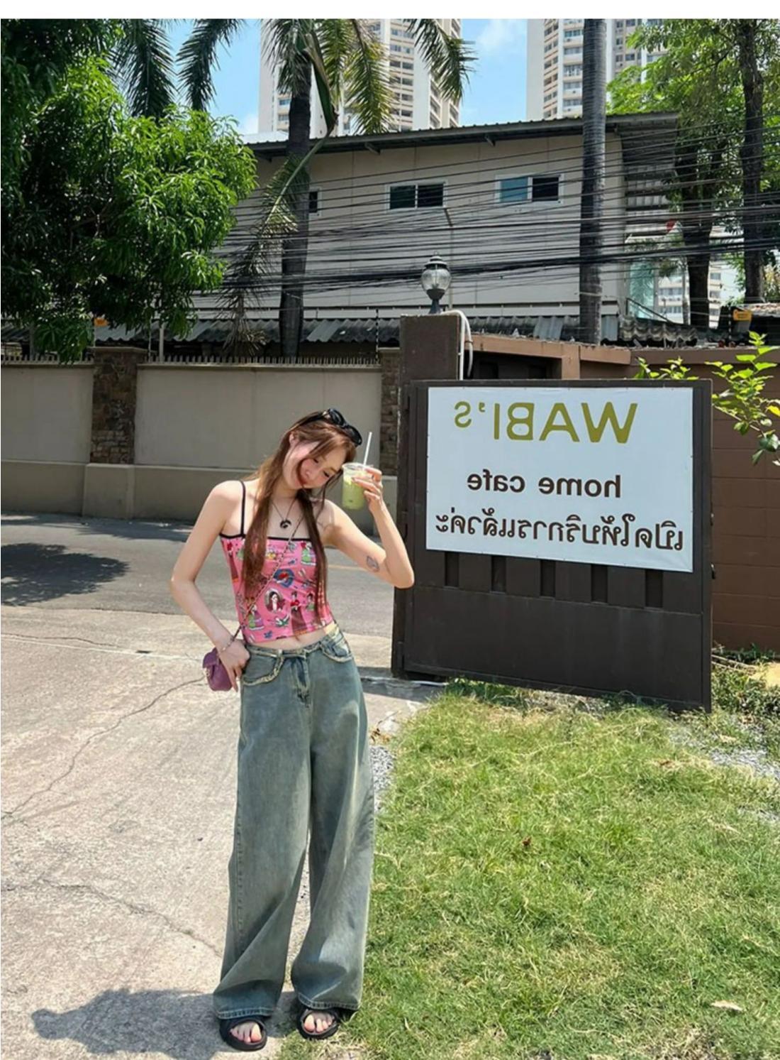 Top Feminino Gagarich Estilo C - Street Fashion Korean Girl avaliação e preço