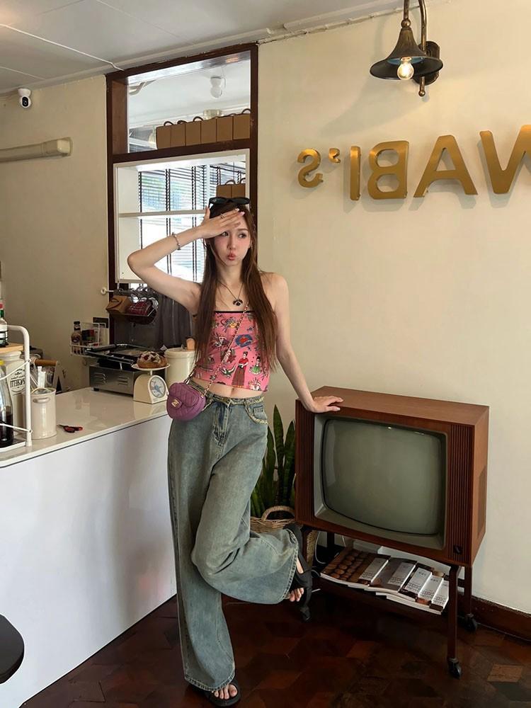 Top Feminino Gagarich Estilo C - Street Fashion Korean Girl avaliação e preço
