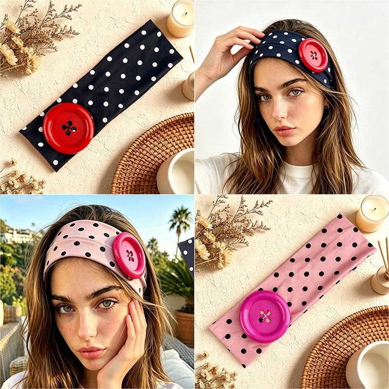 Faixa de cabelo feminina estil - Street Fashion Korean Girl avaliação e preço