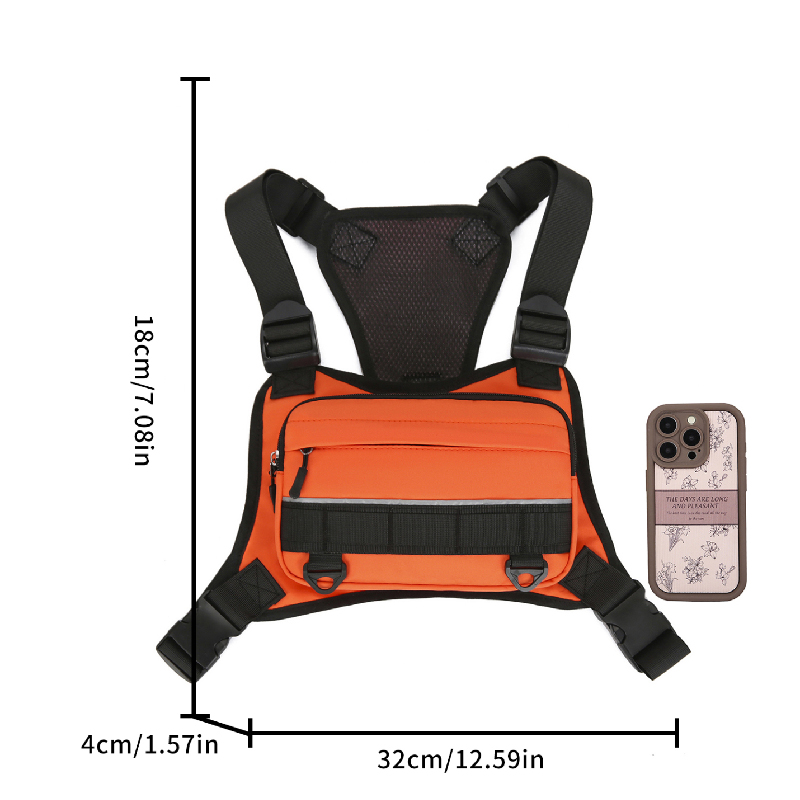Colete Refletivo para Esportes - Street Fashion Baggy avaliação e preço