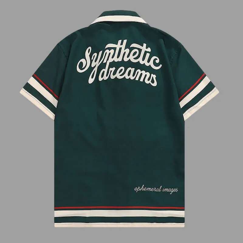 Verde cor contrastante impress - Street Fashion Jacket Men avaliação e preço
