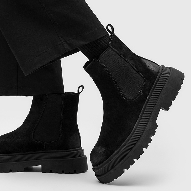 Botas Chelsea de cano alto est - Street Fashion England avaliação e preço
