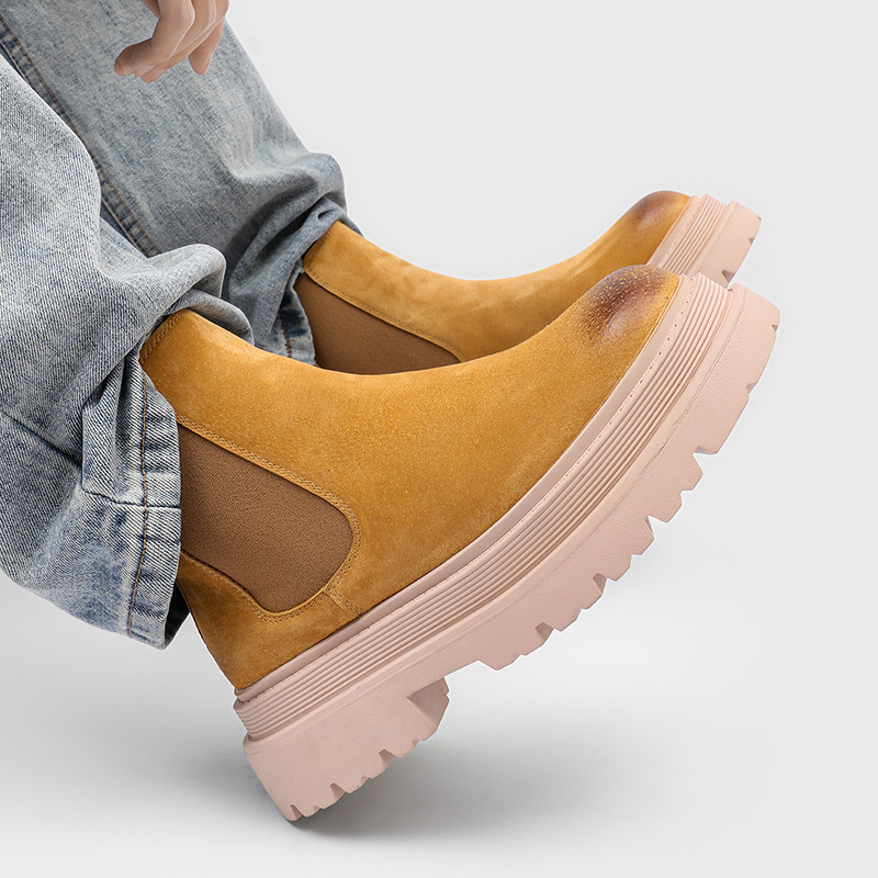 Botas Chelsea de cano alto est - Street Fashion England avaliação e preço