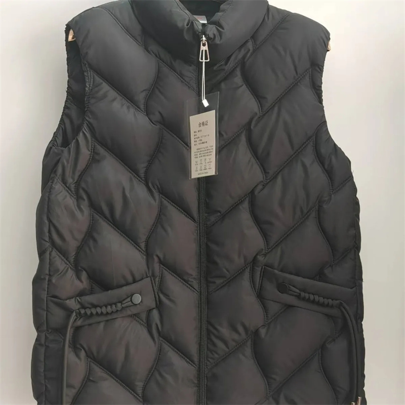 Inverno meia idade mãe algodão - Puffer Vest Padded avaliação e preço