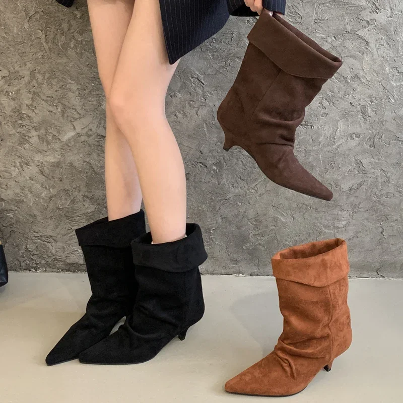 Botas de Cano Curto Vintage co - Street Fashion Vintage avaliação e preço