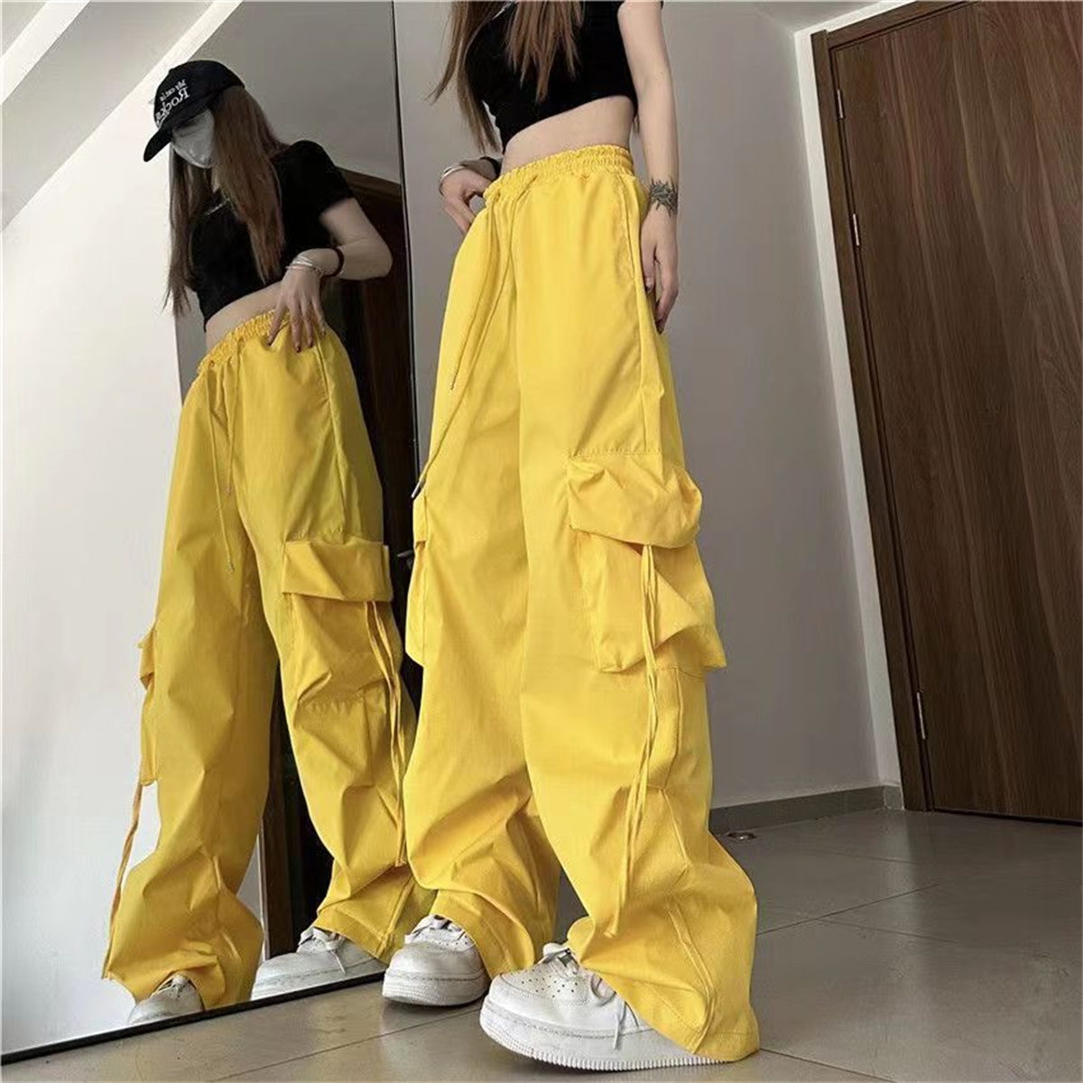 Calça Oversized com Bolsos Est - Street Fashion England avaliação e preço