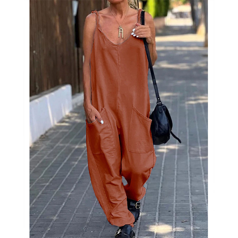 Macacão feminino cor sólida so - Street Fashion England avaliação e preço