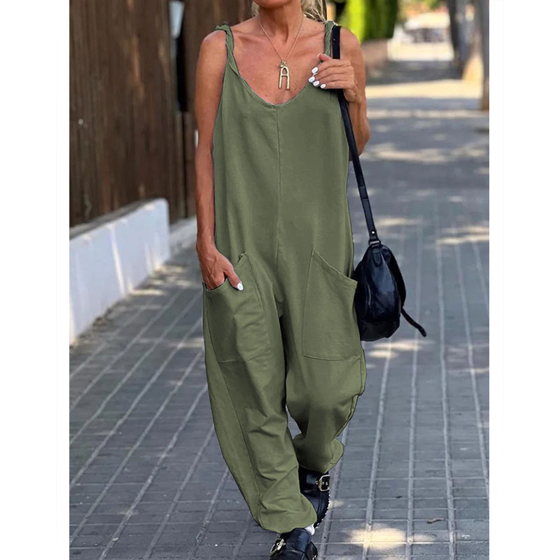 Macacão feminino cor sólida so - Street Fashion England avaliação e preço