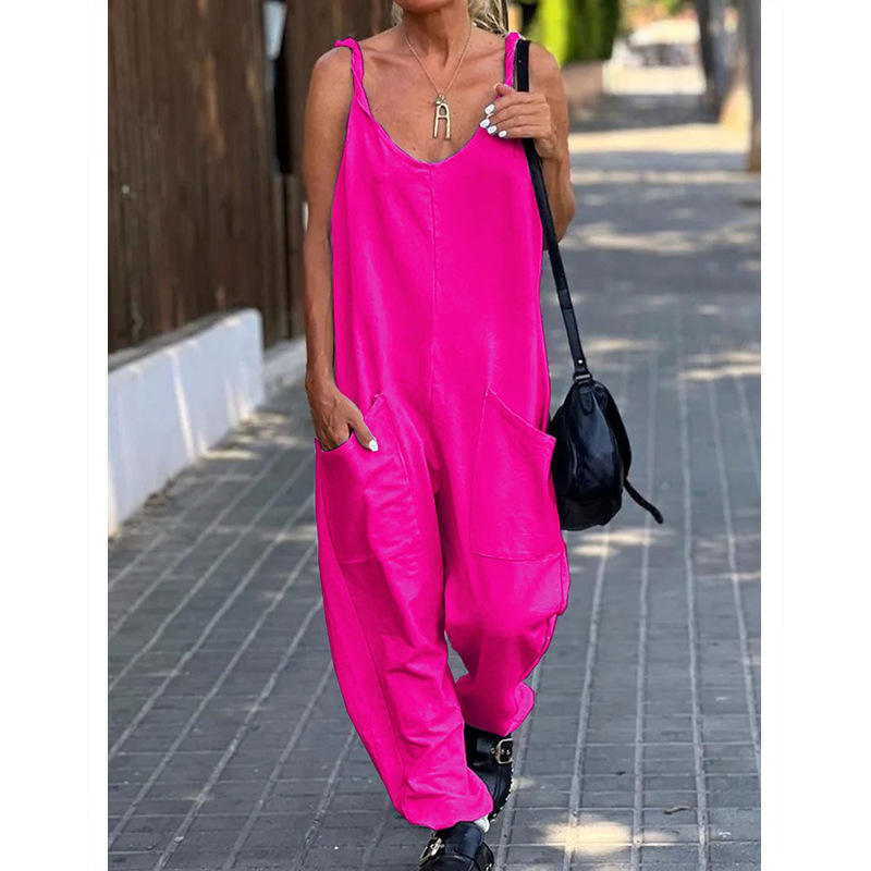 Macacão feminino cor sólida so - Street Fashion England avaliação e preço