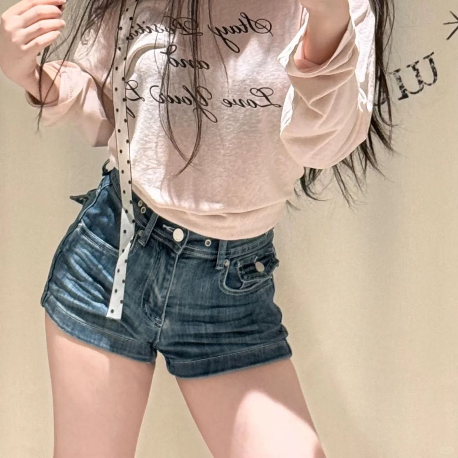 Novos Shorts Femininos 2026: M - Street Fashion Korean Girl avaliação e preço