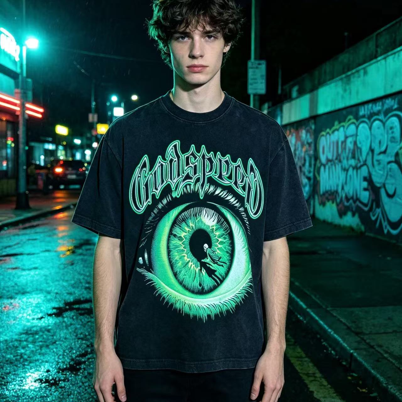 Camiseta Godspeed Vintage de A - Street Fashion Walking avaliação e preço