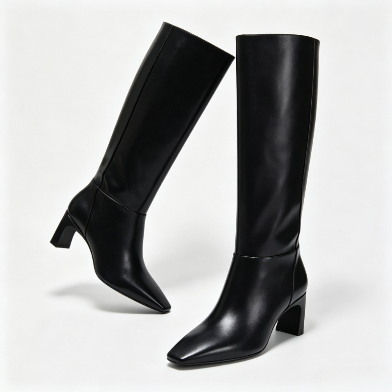 Botas Femininas de Couro com S - Street Fashion Designers avaliação e preço
