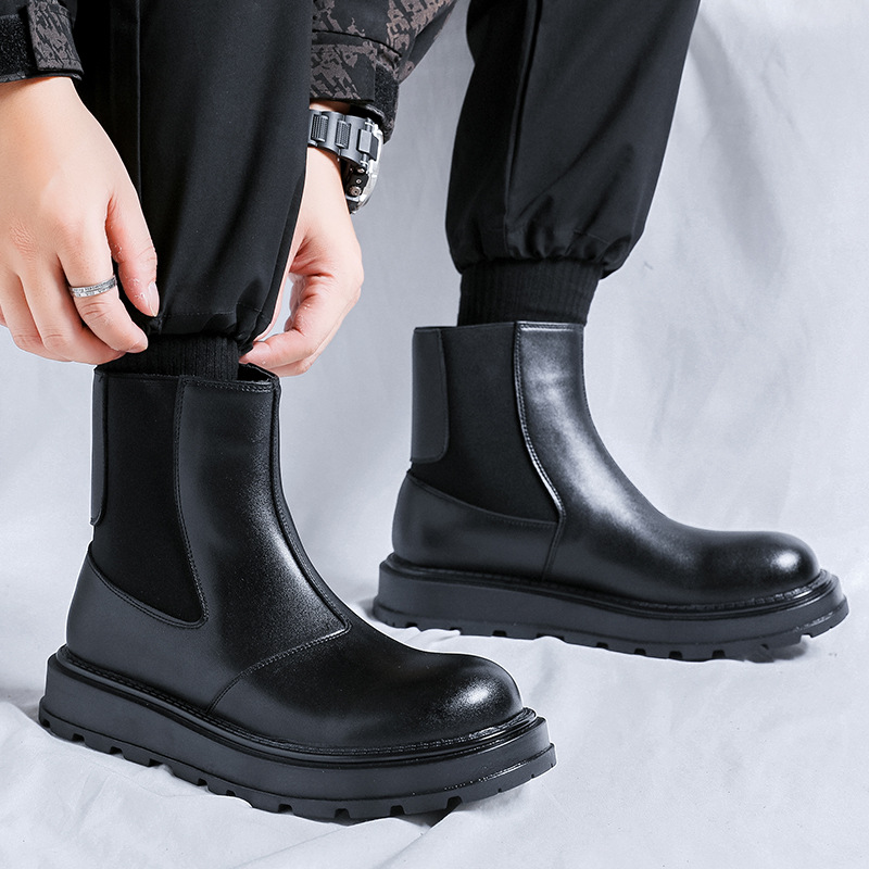 Botas masculinas estilo inglat - Street Fashion England avaliação e preço