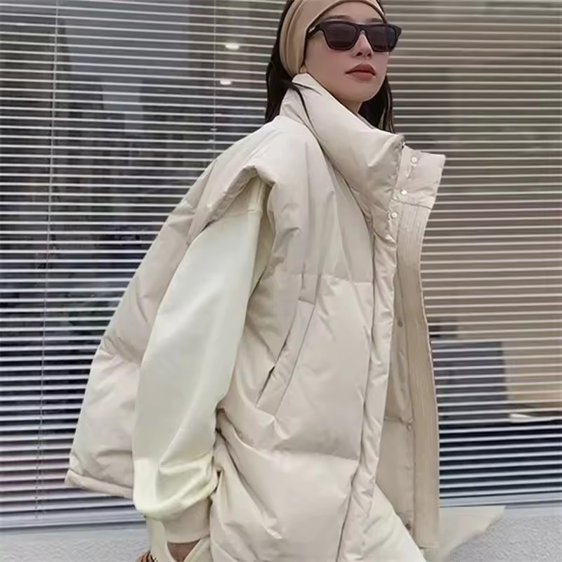2025 novo coreano colete de in - Puffer Vest Padded avaliação e preço