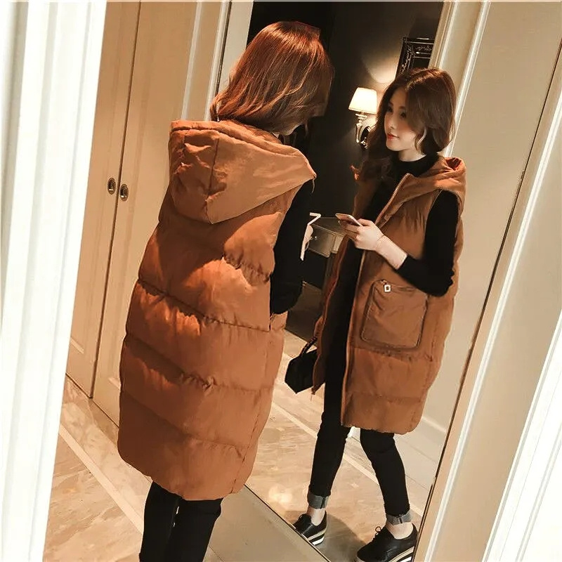Colete Feminino Acolchoado de  - Puffer Vest Padded avaliação e preço