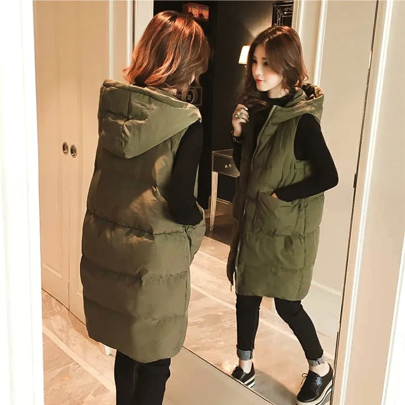 Colete Feminino Acolchoado de  - Puffer Vest Padded avaliação e preço
