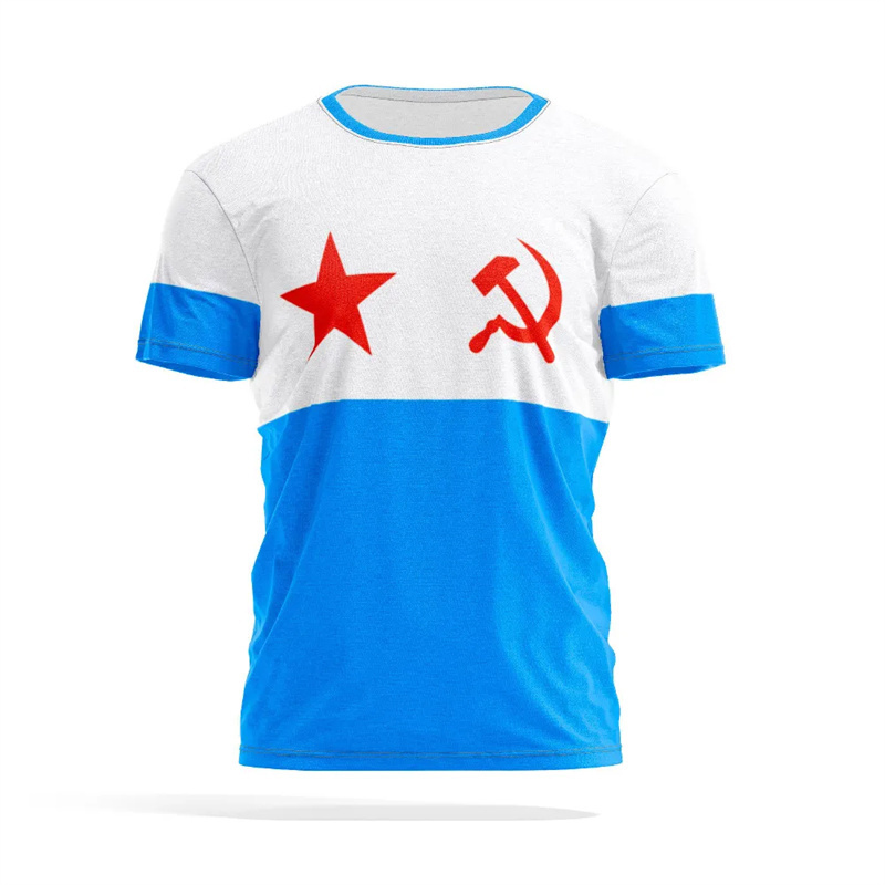 Bandeira russa impressão 3d ca - Street Fashion Russia avaliação e preço